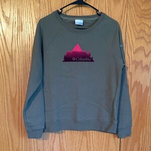 Columbia Olive Green Sweatshirt
